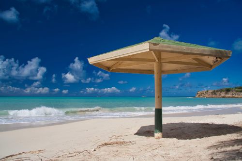 Antigua - Runaway Beach - Sunshade