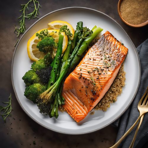 Baked Salmon Fillet