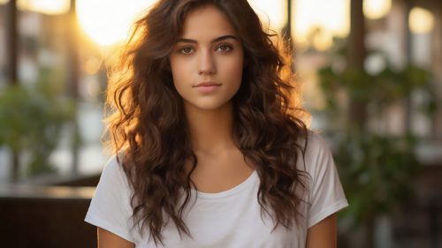 Brunette Woman