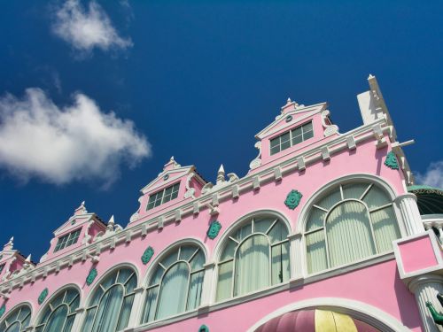 Caribbean - Aruba - Oranjestad - Caribbean Architecture