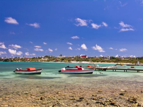 Caribbean - Aruba - Rodger's Beach and Boats