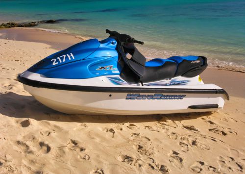 Caribbean - Barbados - Jetski on the Beach