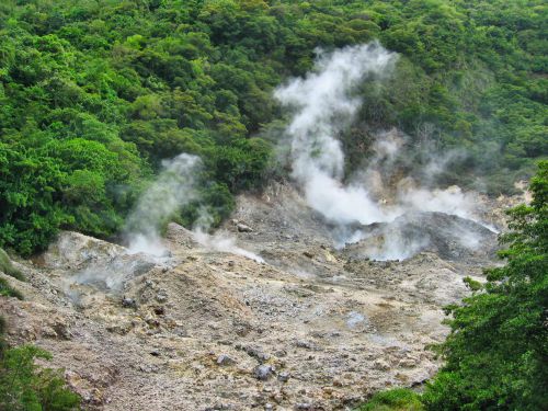 Caribbean - St. Lucia - Sulphur Springs