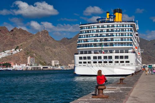Cruise Ship - Costa Atlantica - Santa Cruz - Tenerife