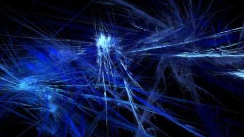 Digital Art - Plasma - Blue