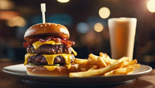 Double Cheeseburger with Bacon