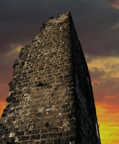 Germany - Bonn - Drachenfels ruine at sunset