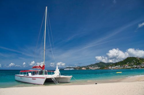 Grenada - Grand Anse Beach - Excursion Catamaran