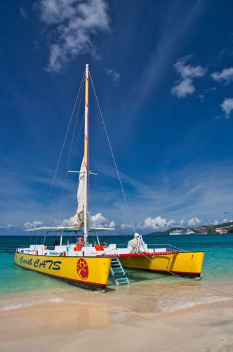 Grenada - Grand Anse Beach - Excursion Catamaran