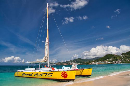 Grenada - Grand Anse Beach - Excursion Catamaran