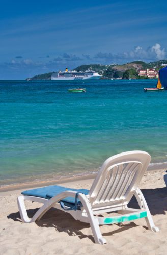 Grenada - Grand Anse Beach - Sunbed
