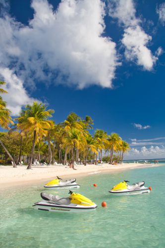 Guadeloupe - Sainte Anne - Beach - Plage de la Caravelle - Jet Skis