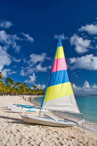 Guadeloupe - Sainte Anne - Beach - Plage de la Caravelle - Sailing Dinghy