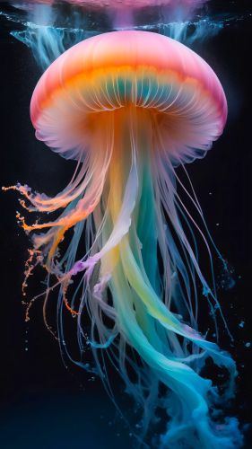 Neon Jellyfish