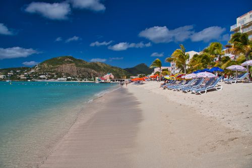 Sint Maarten - Philipsburg - Great Bay Beach