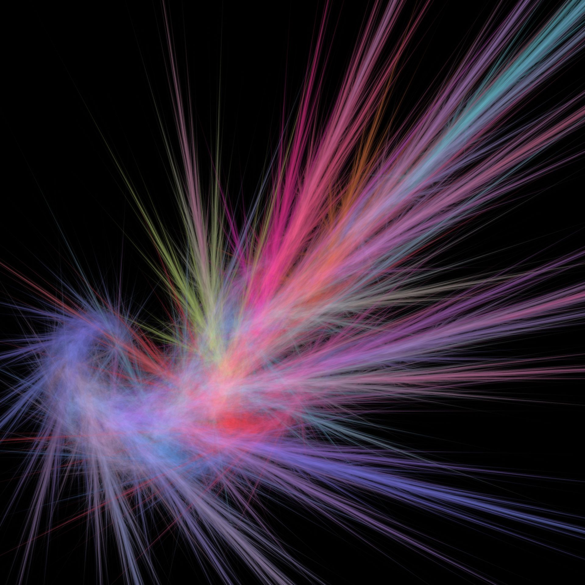 Digital Art - Plasma Twister - Mixed Pink