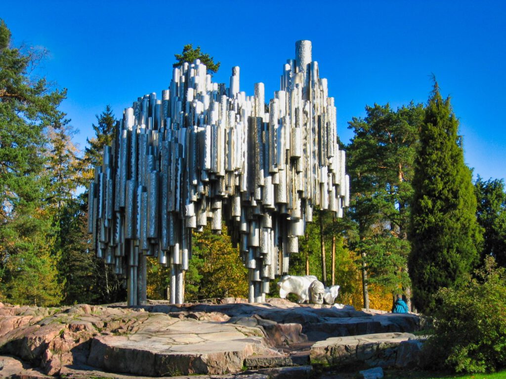 Finland - Helsinki - Sibelius Monument Sculpture Finland - Helsinki - Sibelius Monument Sculpture