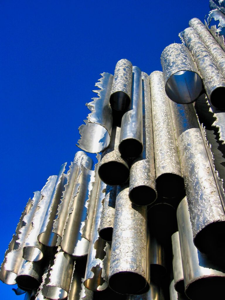 Finland - Helsinki - Sibelius Monument Sculpture Finland - Helsinki - Sibelius Monument Sculpture
