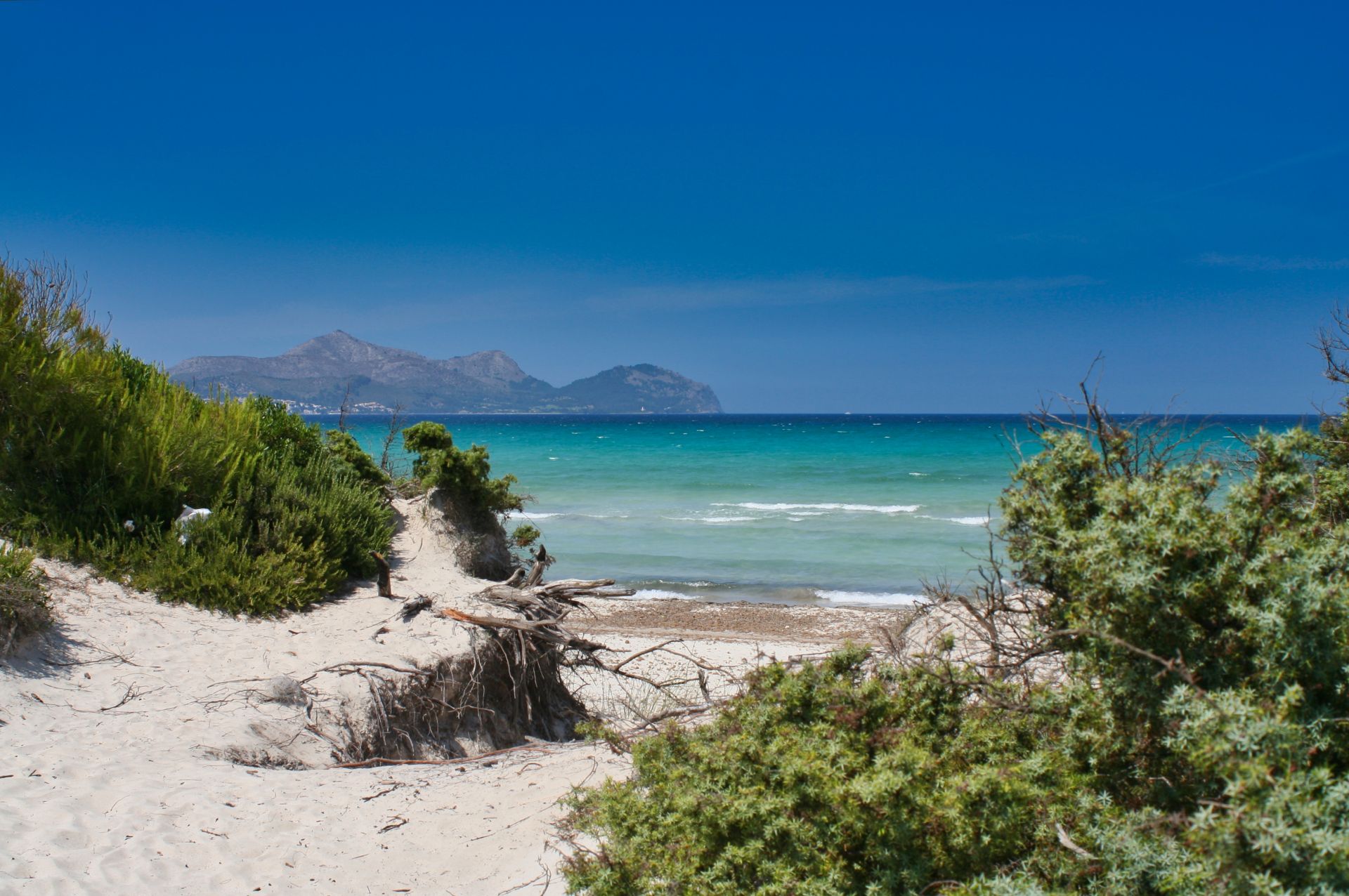 Spain - Mallorca - Playa del Muro - Beach Access